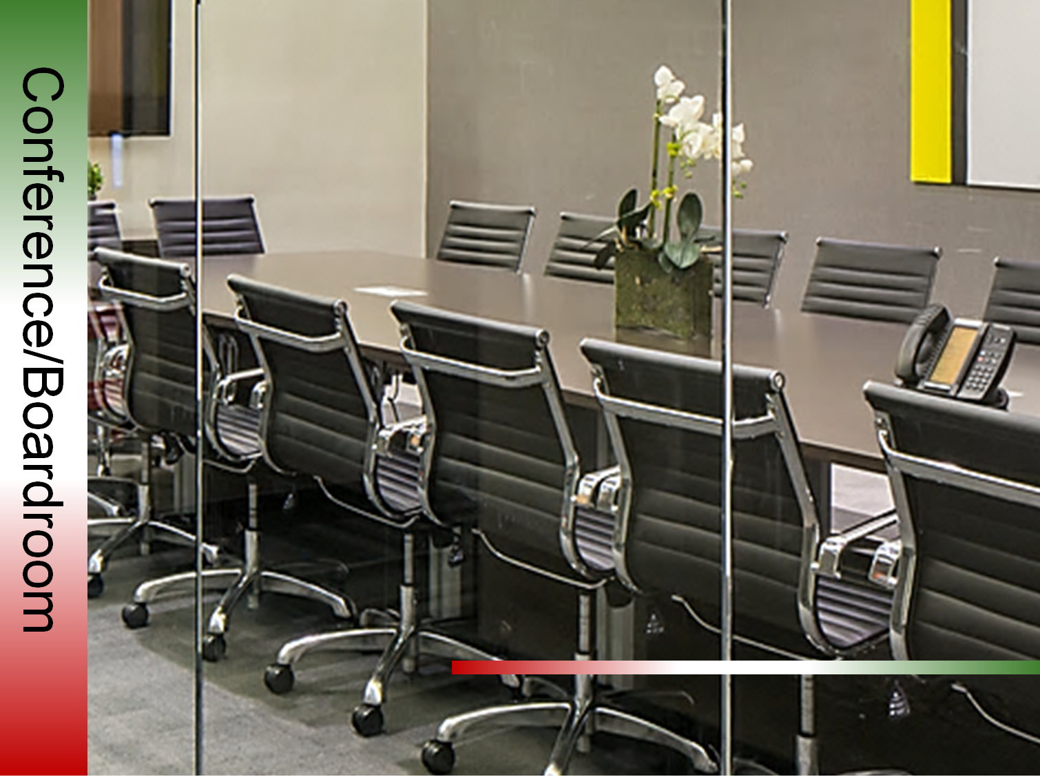 Milano boardroom furniture setting